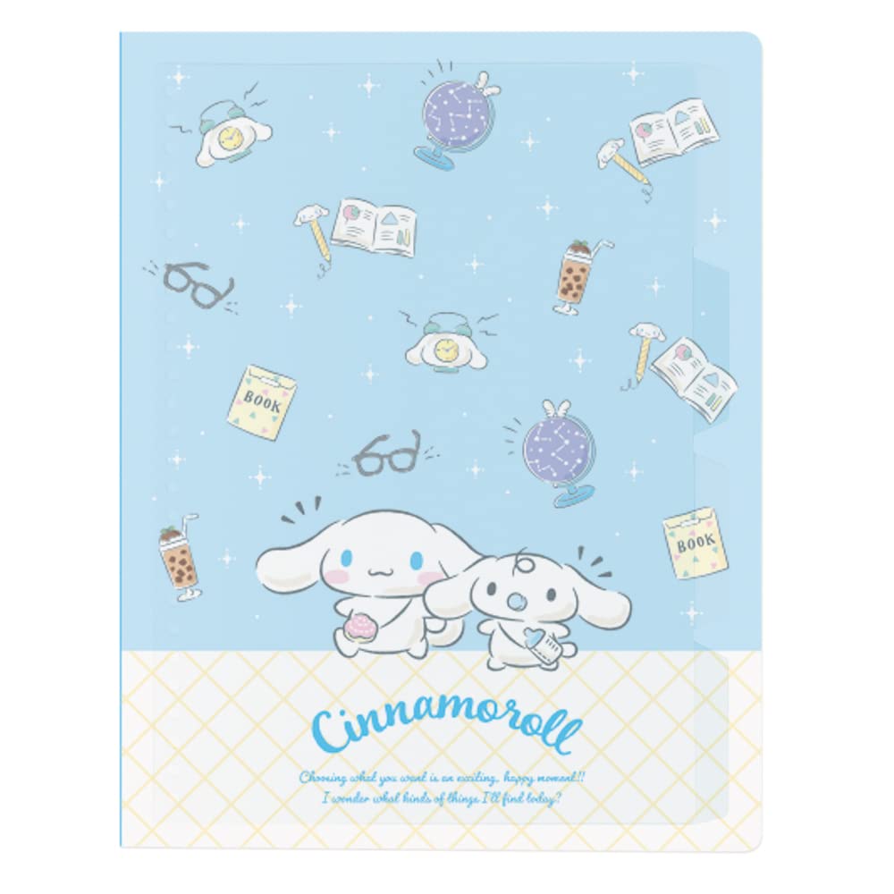 

Папка-регистратор Sanrio Characters 26 отверстий B5 Cinnamoroll M-Plan 001625-51