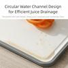 Durable Steel Stainless Steel Cutting Board Portable Design Scratch Resistant Board  Cheese Cutting