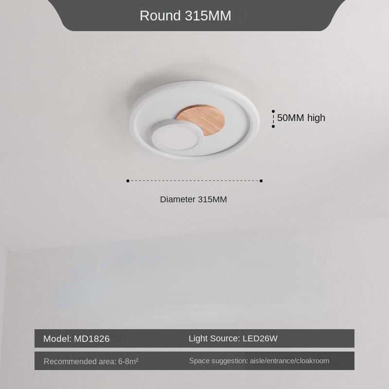 

Потолочный светильник, светодиодный современный минималистичный светильник для спальни, скандинавский светильник для гостиной, ультратонкий круглый светильник для комнаты, умные лампы 30cm-white light