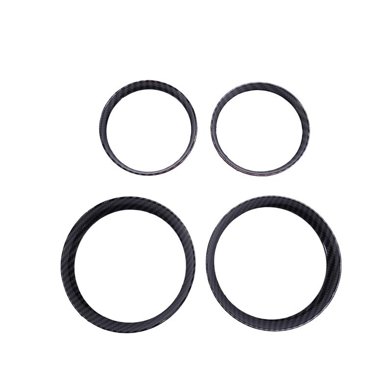 ABLZ-Car Air Vent A/C Outlet Trim Ring Cover For Mini Cooper R54 R56 Clubman R55 Crossover R60