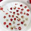 2026 New Year Fortune Alloy Nail Art Jewelry / Lucky Bag Chinese Knot Goldfish Ingot Coin Nail Decor DIY Year Of The Horse