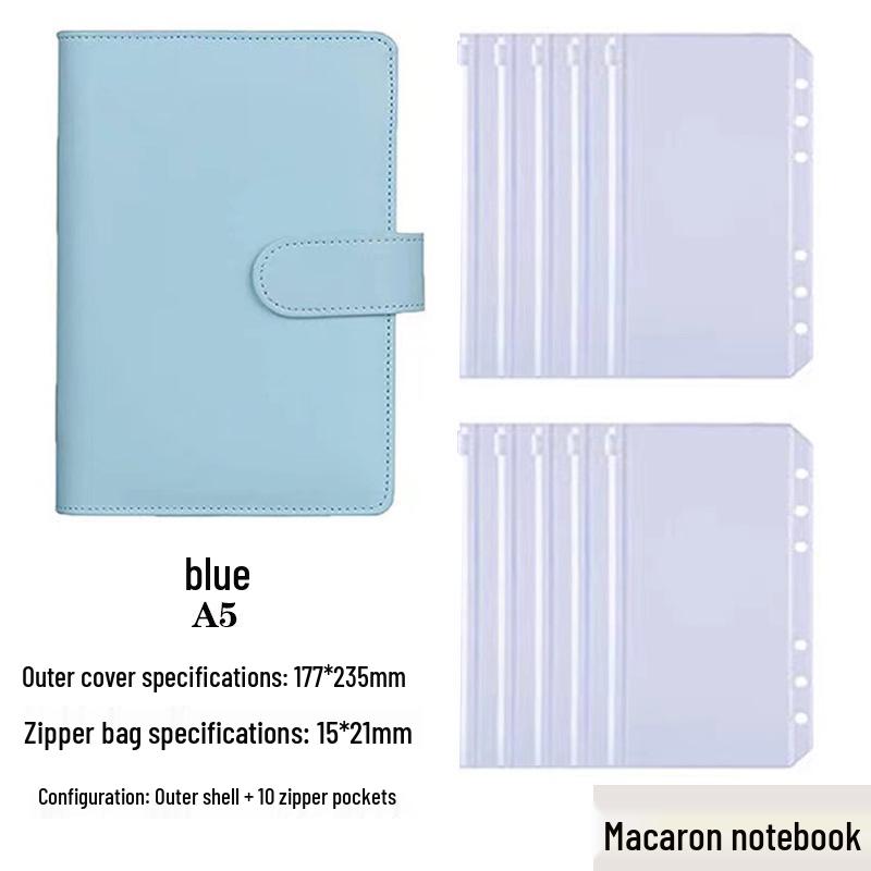 A5 Macaron ID Card Holder & Passport Sleeve Multi-Purpose Binder