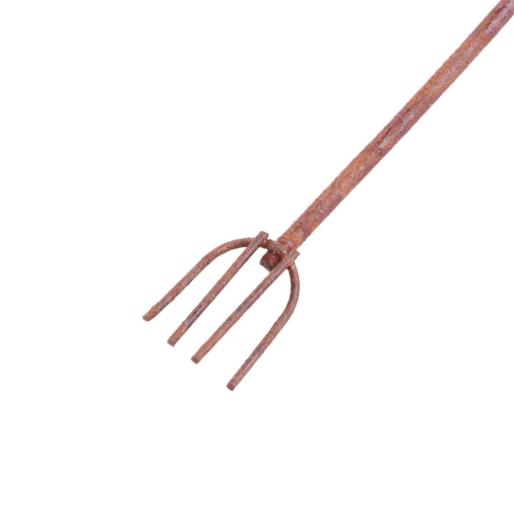 Pitchfork Furniture Little Crafts  Micro Landscape Farming Tools Dollhouse Miniature Figurines Fairy Garden Accessories