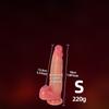 Velké realistické dildo pro ženy začátečnice Posuvná kůže předkožka Anální pochva Bodová stimulace G Umělý penis sexuální hračka masturbátor