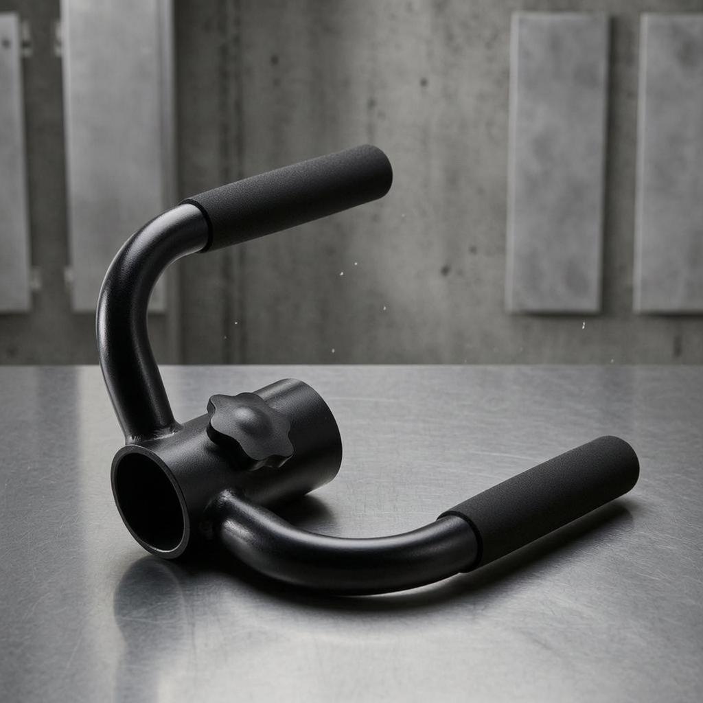 T-Bar Row Handle Compact Attachment Black