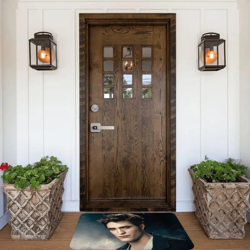 Disney Saga Zmierzchu Edward Cullen Wycieraczka Sypialnia Kuchnia Łazienka Wejście Dywanik Podłogowy Mata Antypoślizgowa Dekoracja Domu
