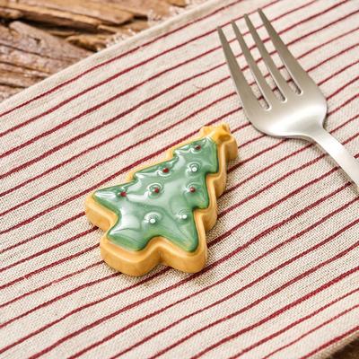 [Click On the banner][L Cozy Winter Cookie Spoon Rest Tree_NK9125055