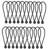 Outdoor Elastic Ball Rope Bungee Cords Portable Tent Fixing Tarpaulin Awning Canopy Heavy Duty Tarp Tie Down for Shelter Cargo
