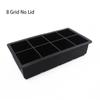 4/6/8 Grid Large Ice Cube Mold Silica Gel Ice Storage Box Fashion Ice Grid
