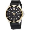 YOUTH Series-Swordfish Swordfish Sports Diving Watch Quartz Movement Resin Strap Japanese and Korean Watch Men's Watch Black MDV106G-1AV