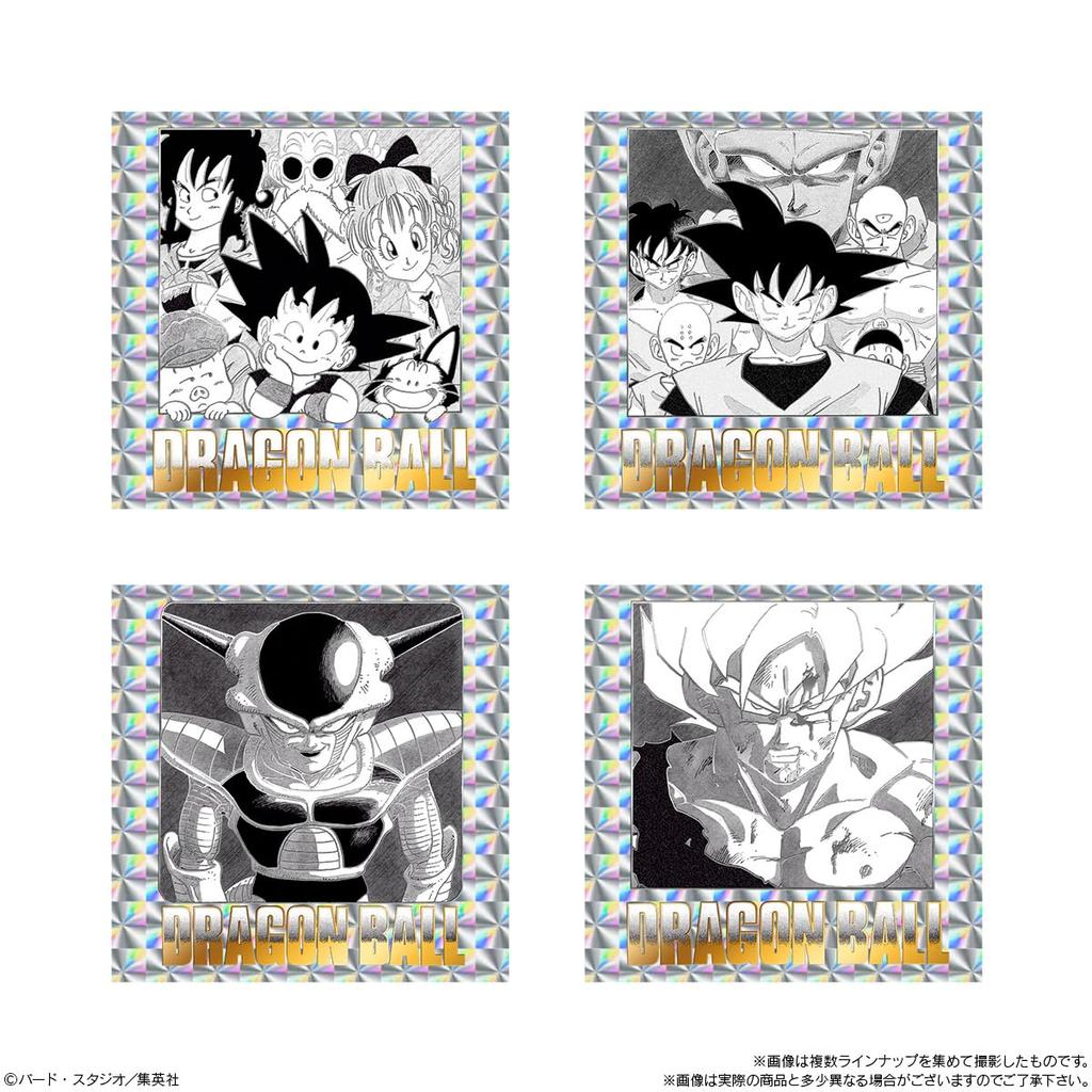 Bandai Dragon Ball 40th Anniversary Original Illustration Seal Wafers 20 Pieces Candy Toys/Wafer