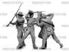 ICM US Confederate Infantry Set 4 Plastic Model 35024 1/35 2, Soldiers,