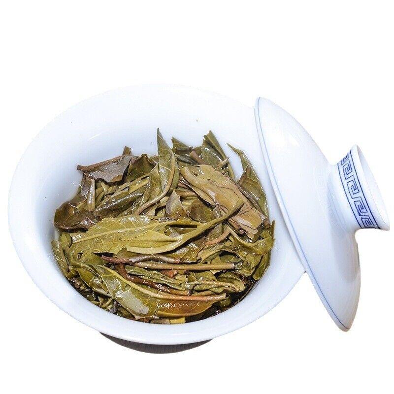 Высококачественный Баньчжан Древнее Дерево Сырой Чай Пуэр Сырой Чай Блин 357г — фото 5