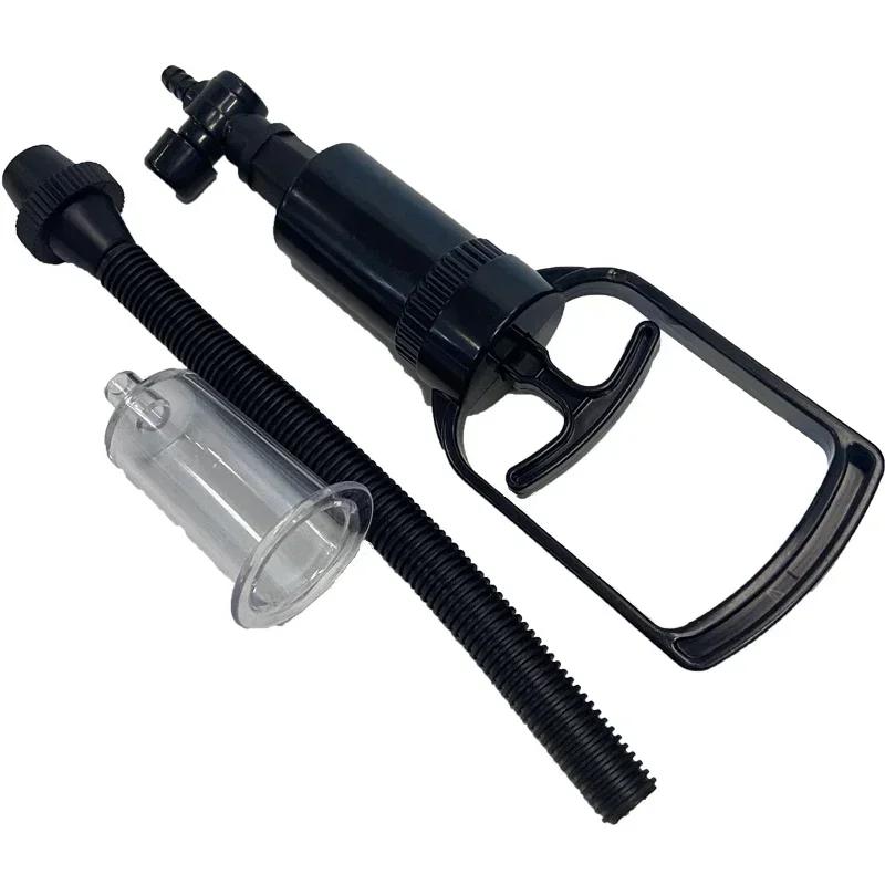 Breast Sucker Clamp Manual Vacuum Pumps Nipple Massage Pumps Clitoris Enhancement Blowjob Sex Toys for Lesbian Women Couples