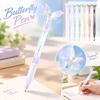 Smooth Writing Butterfly Pen with Moving Wings 0.5mm Black Ink Pens Gifts Gel Pens  Student Writing