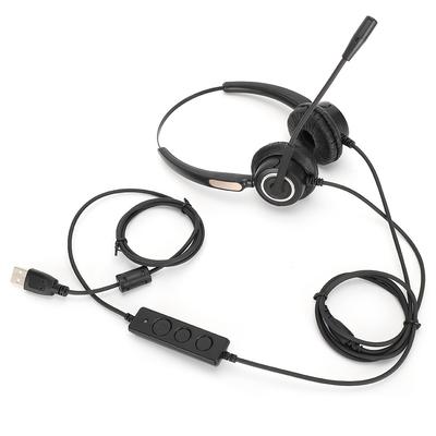 510D USB Computer Kopfhörer Service Telefonist Headset Verstellbar Bequem Kommunikation