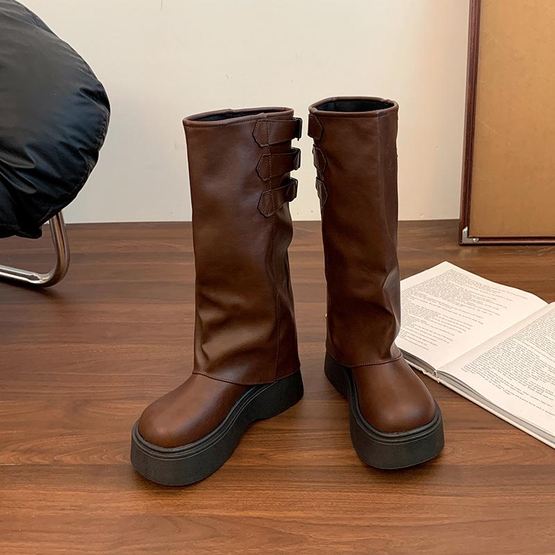 

Тонкая женская мода не устающие ноги толстая подошва увеличивающая рост мягкая эластичная удобная амортизация противоскользящие повседневные спортивные ботинки 40 коричневый