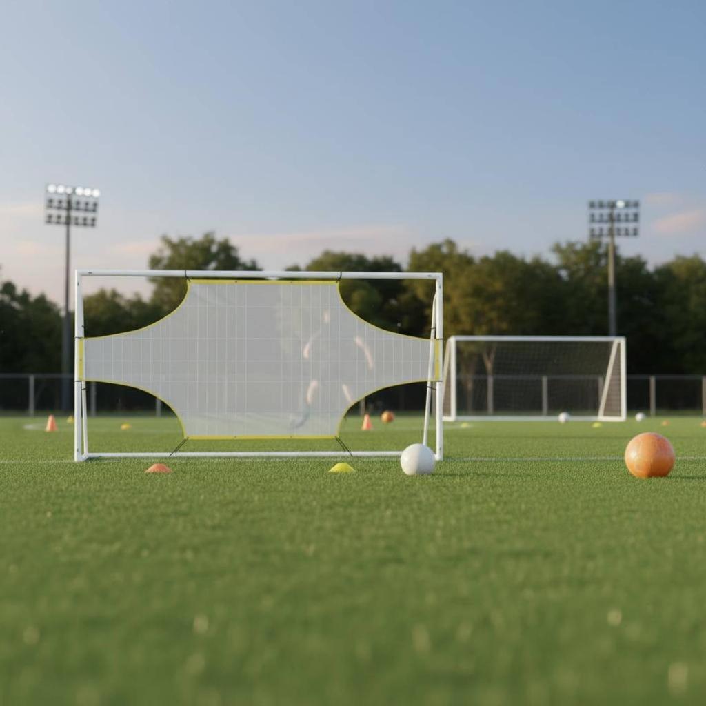 Football Scoring Practice Net Easy to Attach Soccer goals Target