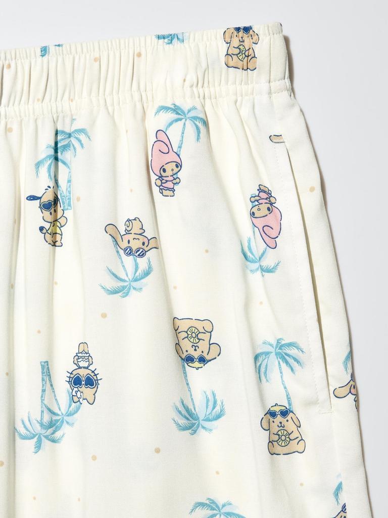 UNIQLO 485615 Women Sanrio Characters RELACO Lounge Pants Pajama Bottoms Japan