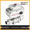 Hammond Electric Stainless Steel Ball Valve Q621F-16P304: Three-Piece Male Thread Welding Butt Weld Cut-off Valve for High Temperatures