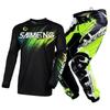Motocross Kinder Set MX Trikot und Hose Kinder Set Dirt Bike MTB DH UTV Enduro Ausrüstung Kombi Off Road Jugend Rennanzug