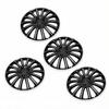 4PCS 14 Inch Wheel Hub Cap Snap Fit Wheel Rim Cap Universal for Cars Sedan SUV Trucks