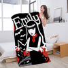 Anime Poster E-Emily HD Anime Microfiber Beach Towel Absorbent Quick dry Soft Yoga Swimming Resort Mountain Climbing Towel