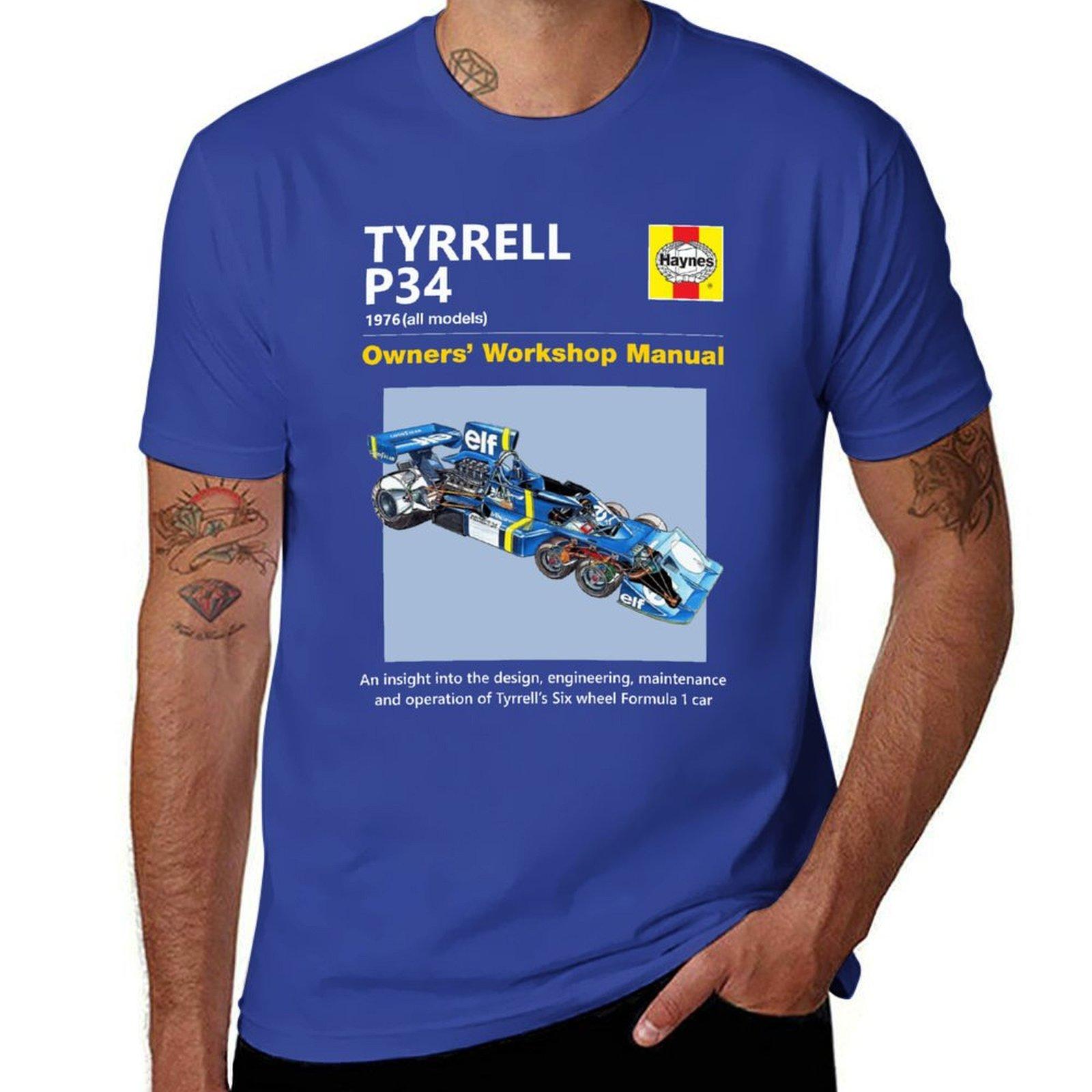

Tyrrell P34 T-Shirt graphic tee shirt graphics heavyweight t shirts for men S