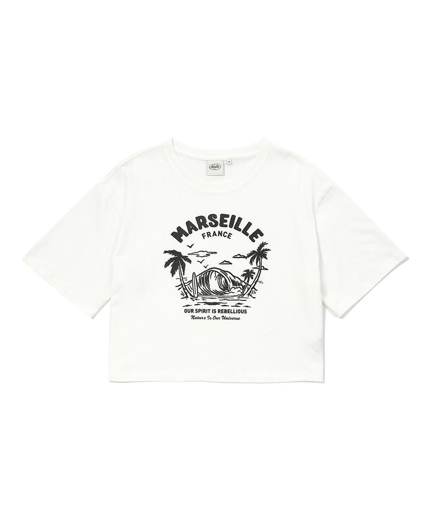 KULTE Tropical Women T-Shirt White