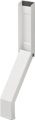 Yamazaki Tår Magnetisk Vikdörr B x 7 cm D x 28 cm H i Kraftfull Enkel Ingång Kan Manövreras med En Modell 3720 Stoppare, Vit, Mått Cirka