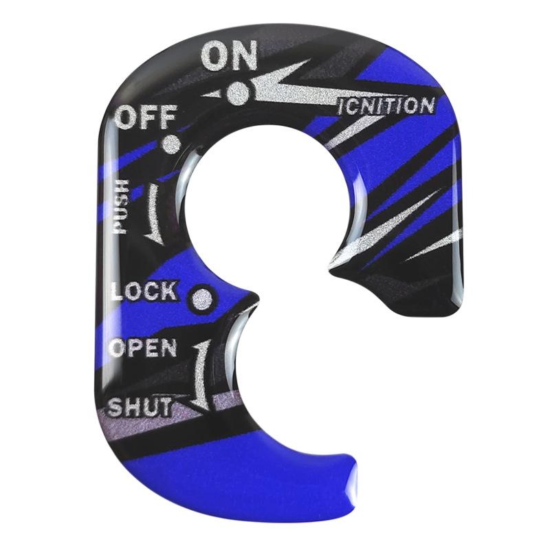 Strong Adhesive Motorcycle Ignition Lock Cover Accessories Moto Ignition Switch Stickers for Honda Jiayu Shark Tapa NX125