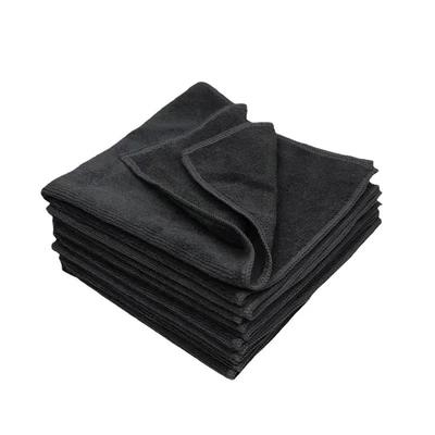 Paño de Cocina de Fibra Ultrafina Negro, Paño Multifuncional para Limpieza de Coches, Accesorios de Cocina Toallas de Cocina