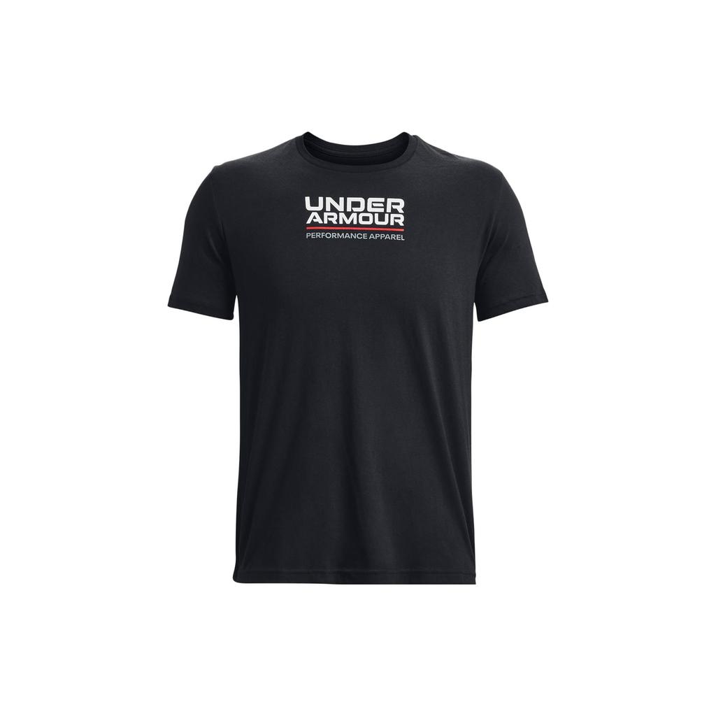 Under Armour Multicolor Box Logo T-shirt 'Black' Men's 1370529-002