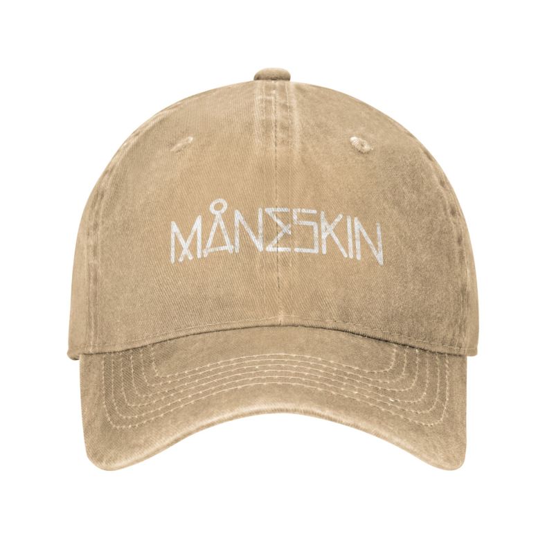Custom Cotton Maneskin Italy Band Rock Roll Baseball Cap Women Unisex Adjustable Dad Hat Streetwear