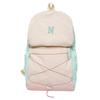 Contrast Color Backpack Men's And Women's Campus Student Schoolbag Lightweight Travel Backpack
