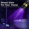 365nm Mini UV Led Blacklight Flashlight Usb Rechargeable Nail Lamp Pet Stain Leakage Marker Ore Money Scorpion Detection Lights