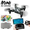 Mini Drone HD Wifi FPV con forma de equipaje, Control remoto, con cámara, plegable, retorno con un clic, Quadcopter, Juguetes