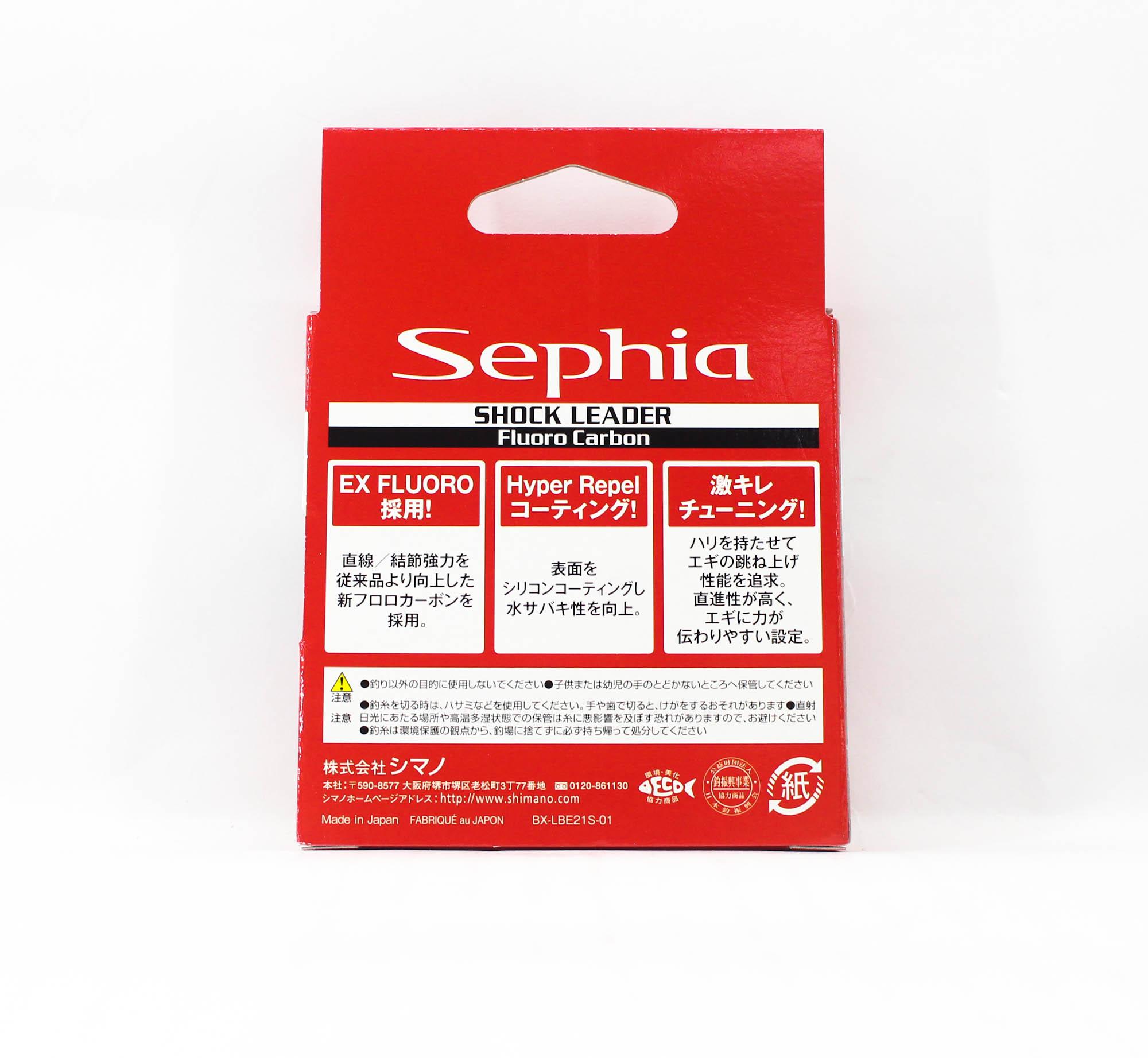 Basse Ligne Choc Shimano Sephia Fluorocarbone 30m - 14lb (Neuf, Clair)