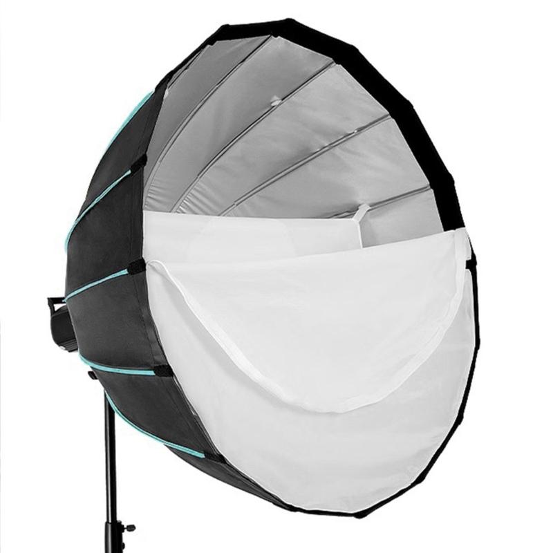 60cm Parabolic Softbox For Studio Lights, Mount With Honeycombs Grid  Photo Studio Equipment Light Box