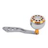 Angelrolle Power-Griff Aluminiumlegierung Leicht Ergonomisch Baitcasting-Rolle Knauf Griff Griffe Gold