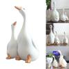 Mother Son Ducks Resin Statue Crafts Art Figures Waterproof Statue Sculpture