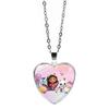 Love Necklace Jewelry Girl Gift Cartoon Peach Heart Pendant Necklace