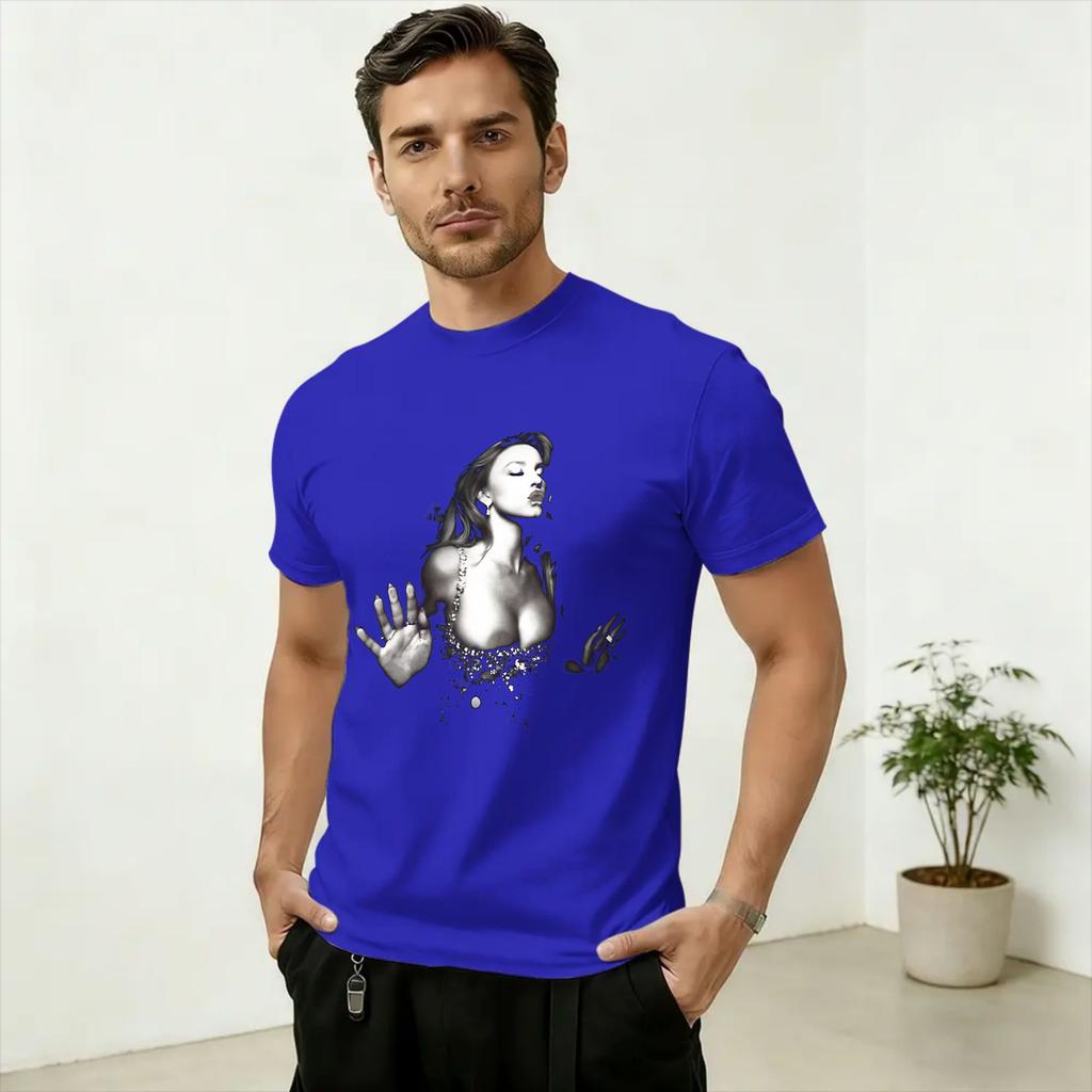 Sydney Sweeney Unisex T Shirts Awesome Tees Short Sleeve O Neck T-Shirt Cotton Printed Tops