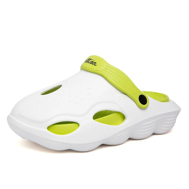 Modische Wassersandalen für Herren Weiche Bequeme Dicke Sohle Sandalen Strandschuhe Abriebfest Innen- und Außenbereich Badezimmer Unisex Herren