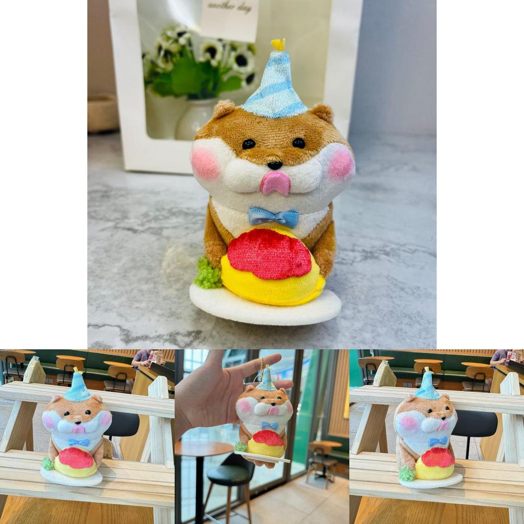 Söt Japansk Utter Gosedjur Nyckelring Födelsedagskalas Karaktär Bedårande Gåva Dekoration