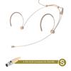 Neuestes Doppel-Ohrbügel-Headset-Mikrofon 3,5 mm Doppel-Ohrbügel