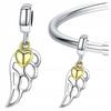 Charms Wing 925 Bead S925 Pendant Heart Beads