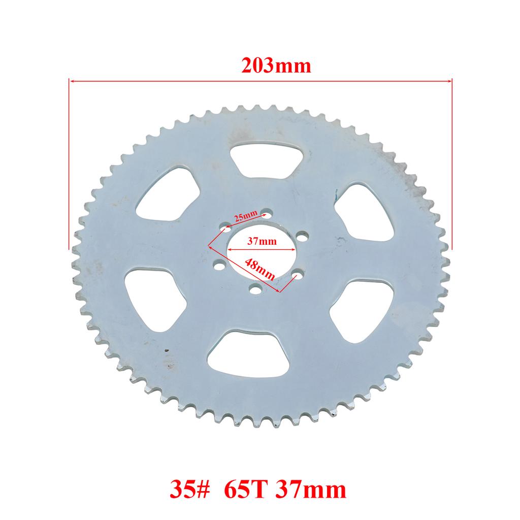 40T 65T #35 Chain Rear Sprocket For Mini Bike Go Kart Trike ATV Go Kart Cart Baja Doodle Blitz Dirt Bug Racer Mini Bike