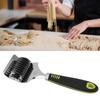 Stainless Steel Noodle Cutter Ergonomic Handle Noodle Lattice Roller Pasta Roller Cutter  Dough