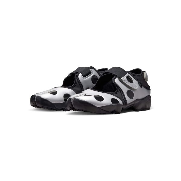 Nike Air Rift Polka Dots Schwarz Metallic Silber Damen Sneaker IR1226-001